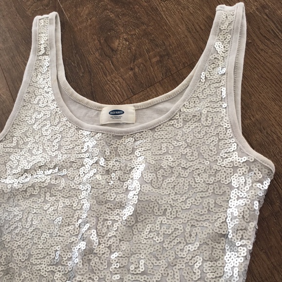 Sequin glitter tank top - Picture 2 of 4